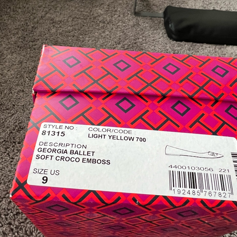 NIB Tory Burch Georgia Ballet size 9 - Picture 4 of 5